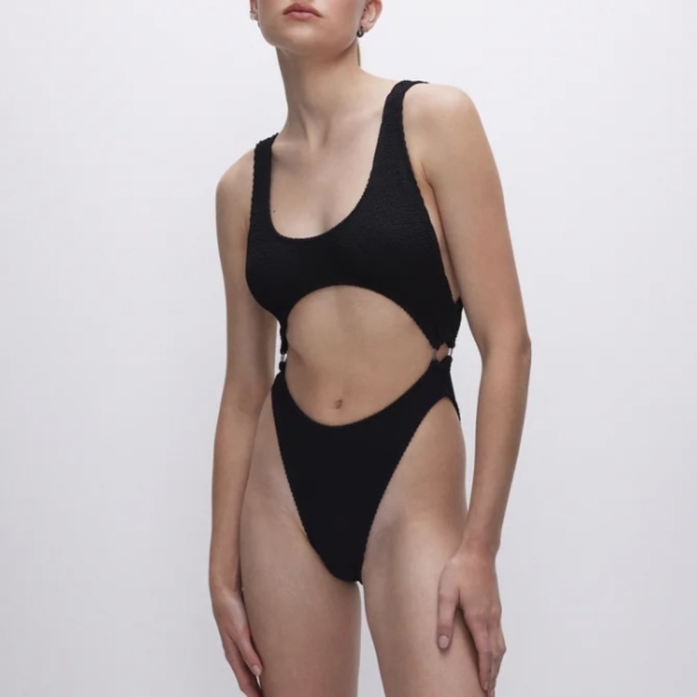 NWT Good American Women Always Fits Monokini  Swim Sz 5/6 2XL/3XL Plus